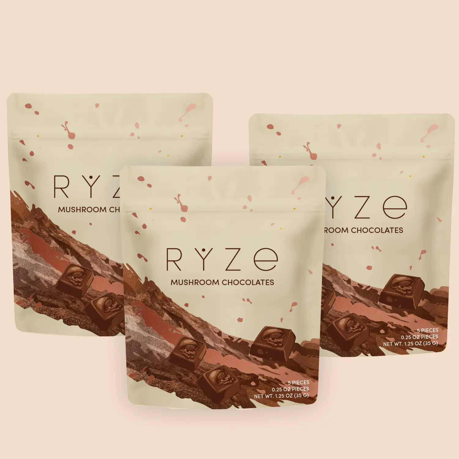 Mushroom Chocolates Rye (15 pieces) - Image 2