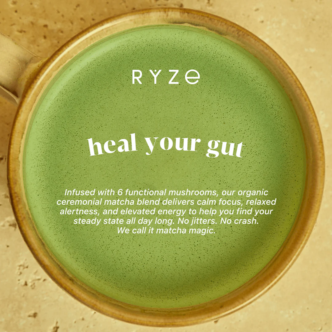 RYZE Organic Mushroom Matcha Starter Kit (60 servings) - Image 5