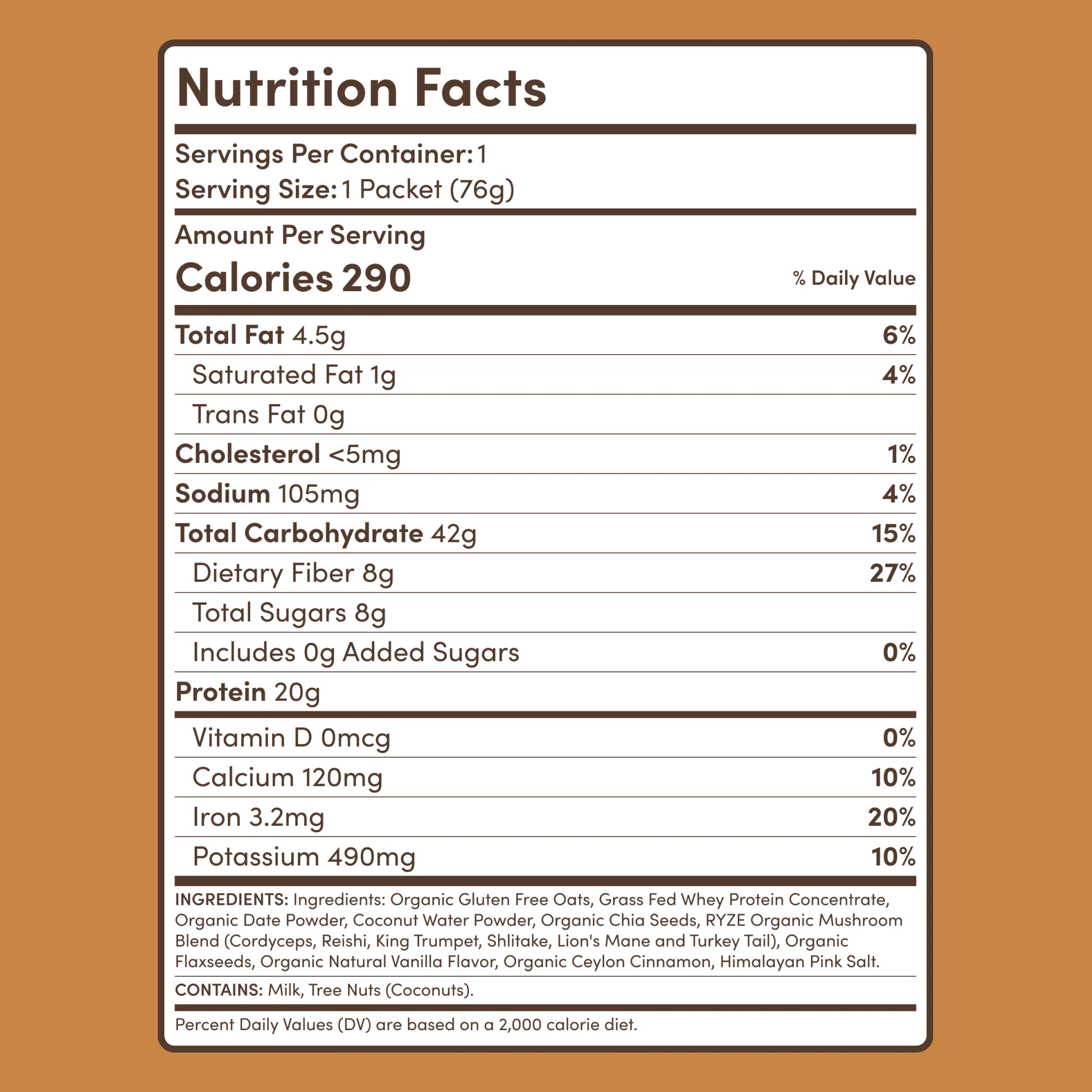 Mushroom Overnight Oats (14 Servings) - Image 5